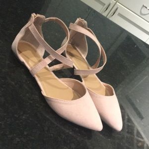 Softpink pointed toe shoes